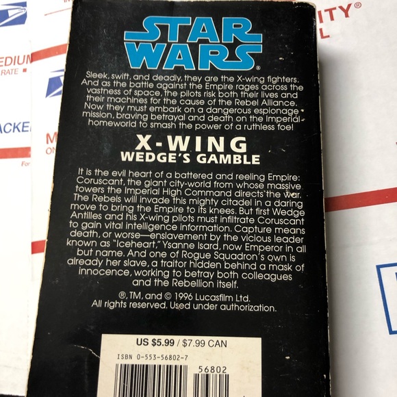 Wedge's Gamble: Star Wars Legends (X-Wing)...
Series #2 by Michael A. Stackpole - Picture 9 of 13